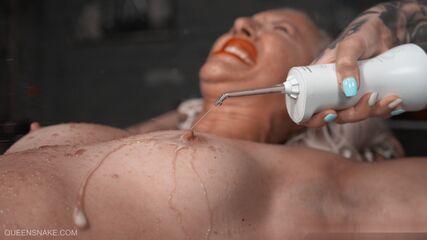 Water BDSM Pussy Torture