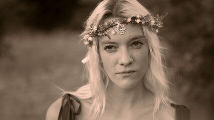 Blonde Witches HOT Lesbian Magic